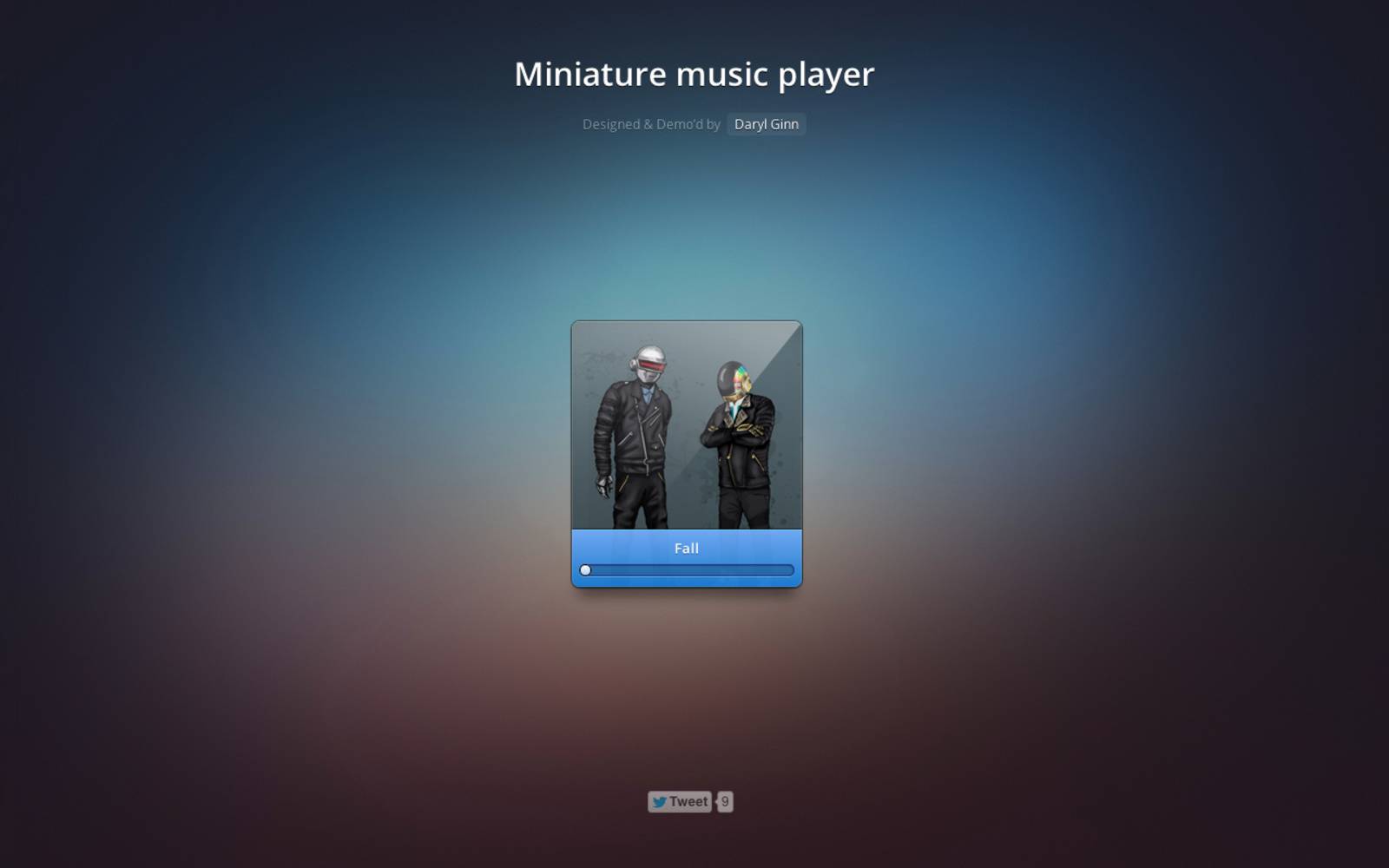 Miniature Music Player